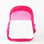 Sublimation Kids Backpack PINK